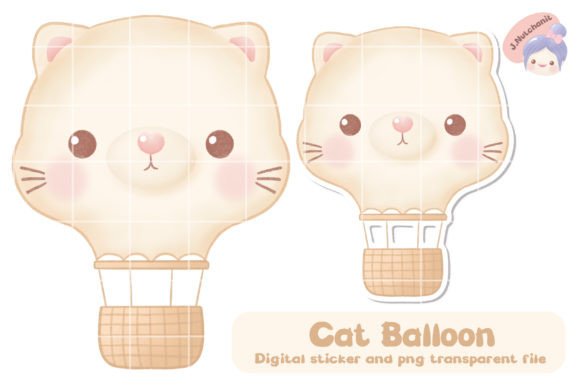Balloon Cat Cartoon: A Versatile Asset for Creative and Commercial Projects