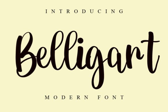Belligart: A Fresh and Beautiful Font for Modern Design Needs