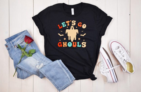 Halloween Retro Groovy Graphic T-shirt: A Timeless Design for Creatives and Entrepreneurs
