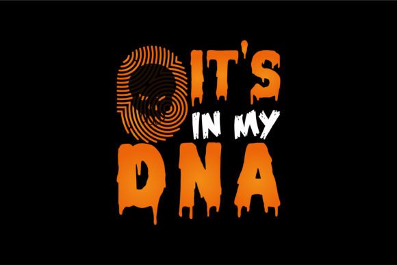 IT S in MY DNA: The Ultimate Halloween T-Shirt Design for Your Print on Demand Empire
