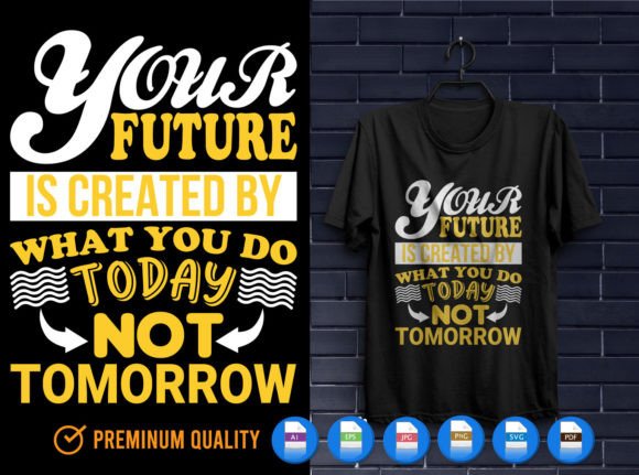 Motivation Typography T-Shirt Design: A Practical Guide for Print on Demand Creators