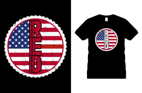 Remember Veteran Deployed RED