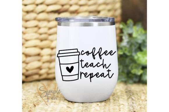 Teacher Coffee SVG: A Versatile Design for DIY and Handmade Creations