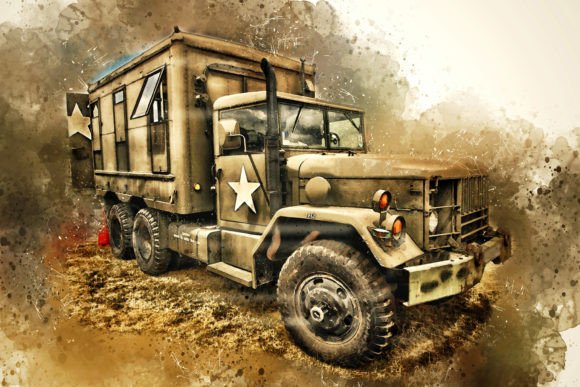 Vintage Truck Graphics Pack
