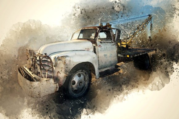 Vintage Truck Printable Graphics 12: A Creative Tool for Personal and Professional Expression